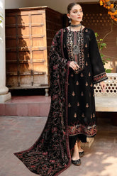 BQ-01 I Unstitched 3PC Wool Marina