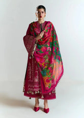 FLAVIA I Unstitched 3PC Marina Wool