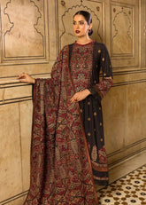 Nightfire Wool I Unstitched 3PC Wool Marina