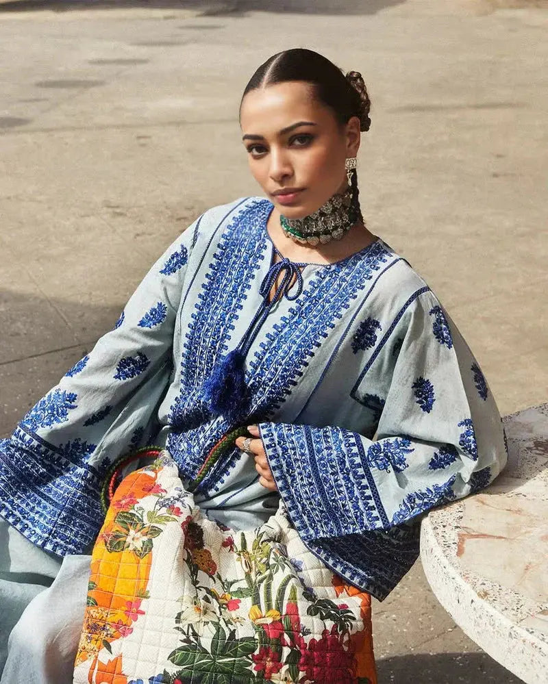 Winter District I Unstitched 3PC Wool Marina