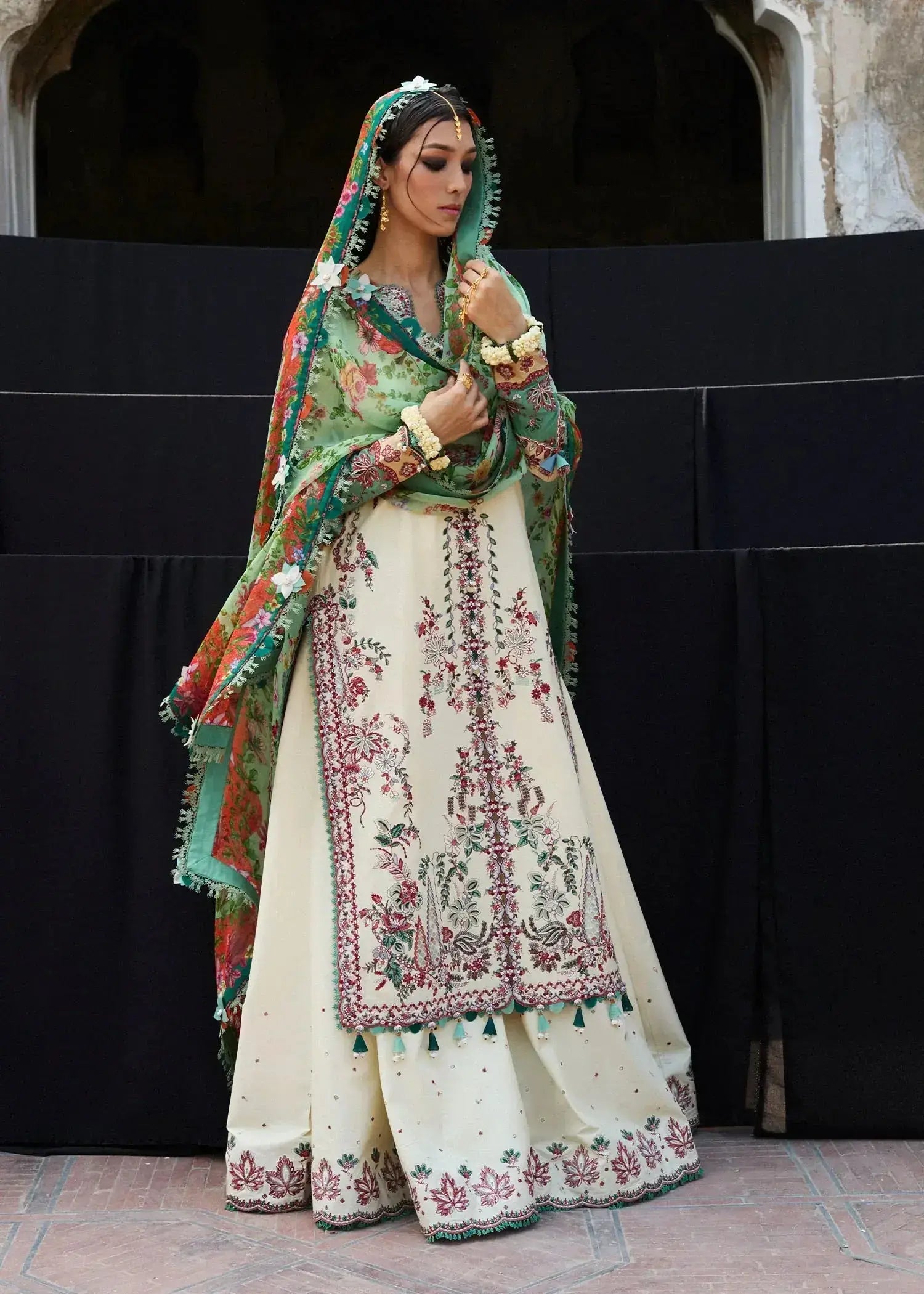 Warm Nightfall I Unstitched 3PC Wool Marina