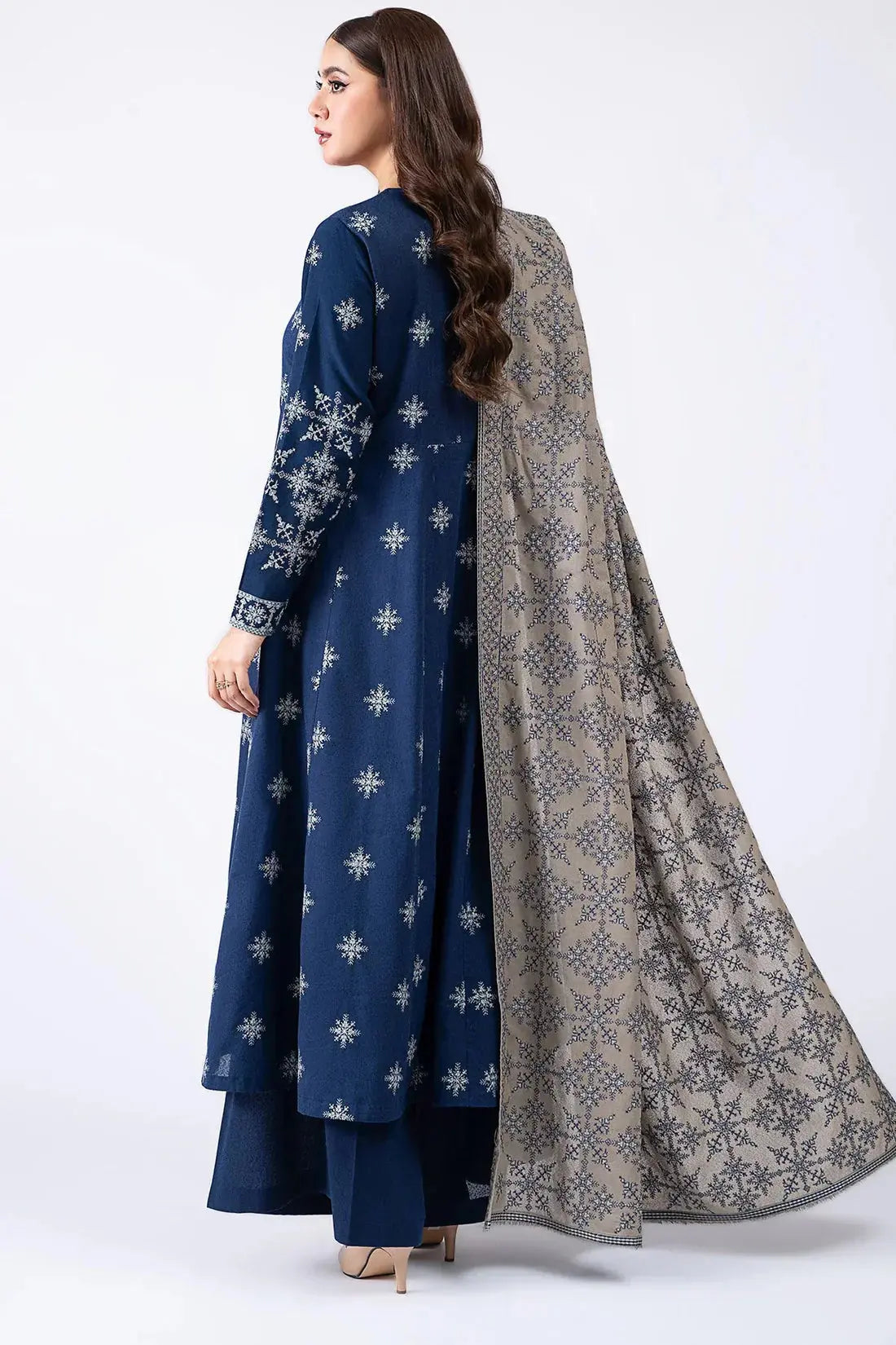 Luxe Monarch I Unstitched 3PC Marina Wool