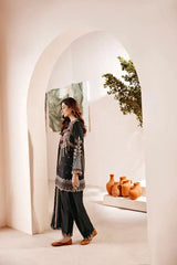 Dark Bloom I Unstitched 3PC Wool Marina