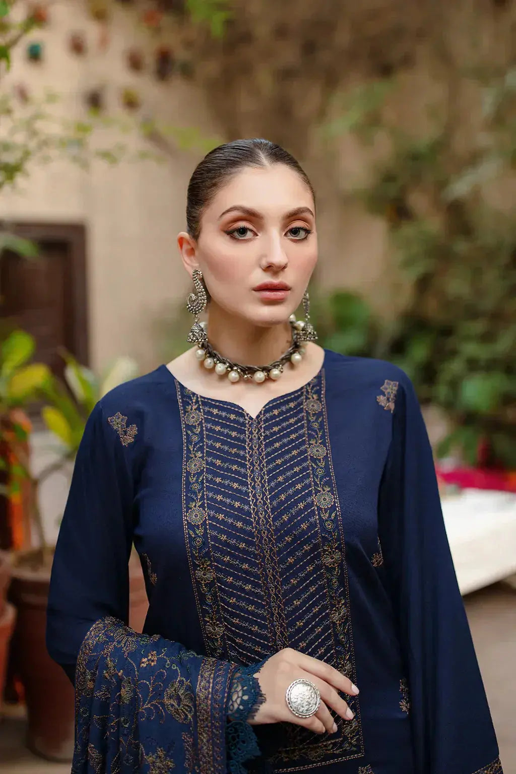 Downtown Wool I Unstitched 3PC Wool Marina