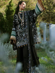 Black Flame I Unstitched 3PC Wool Marina